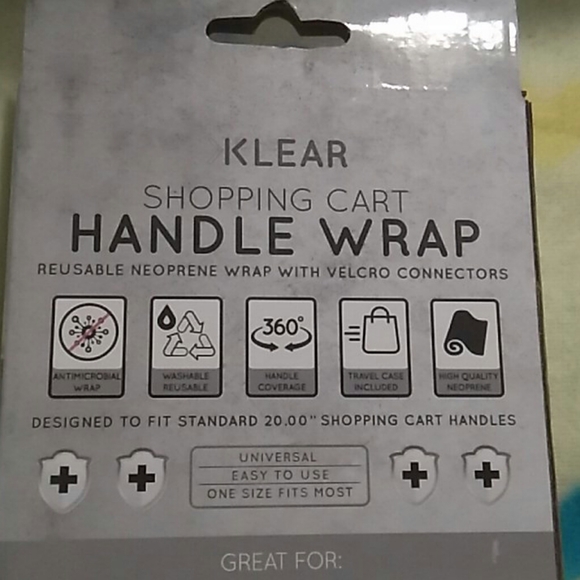 Shopping cart handle wrap - Picture 3 of 3